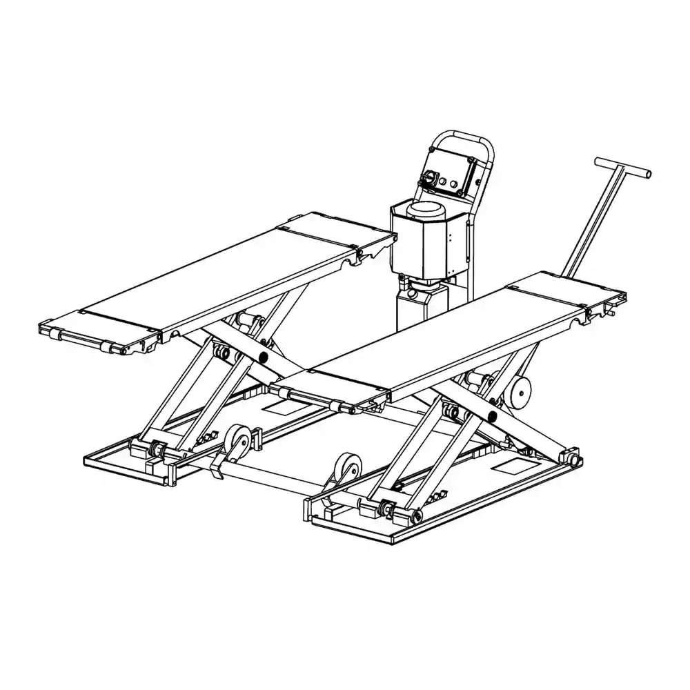 wdk-505z-5 Ножничный подъемник WDK-505Z