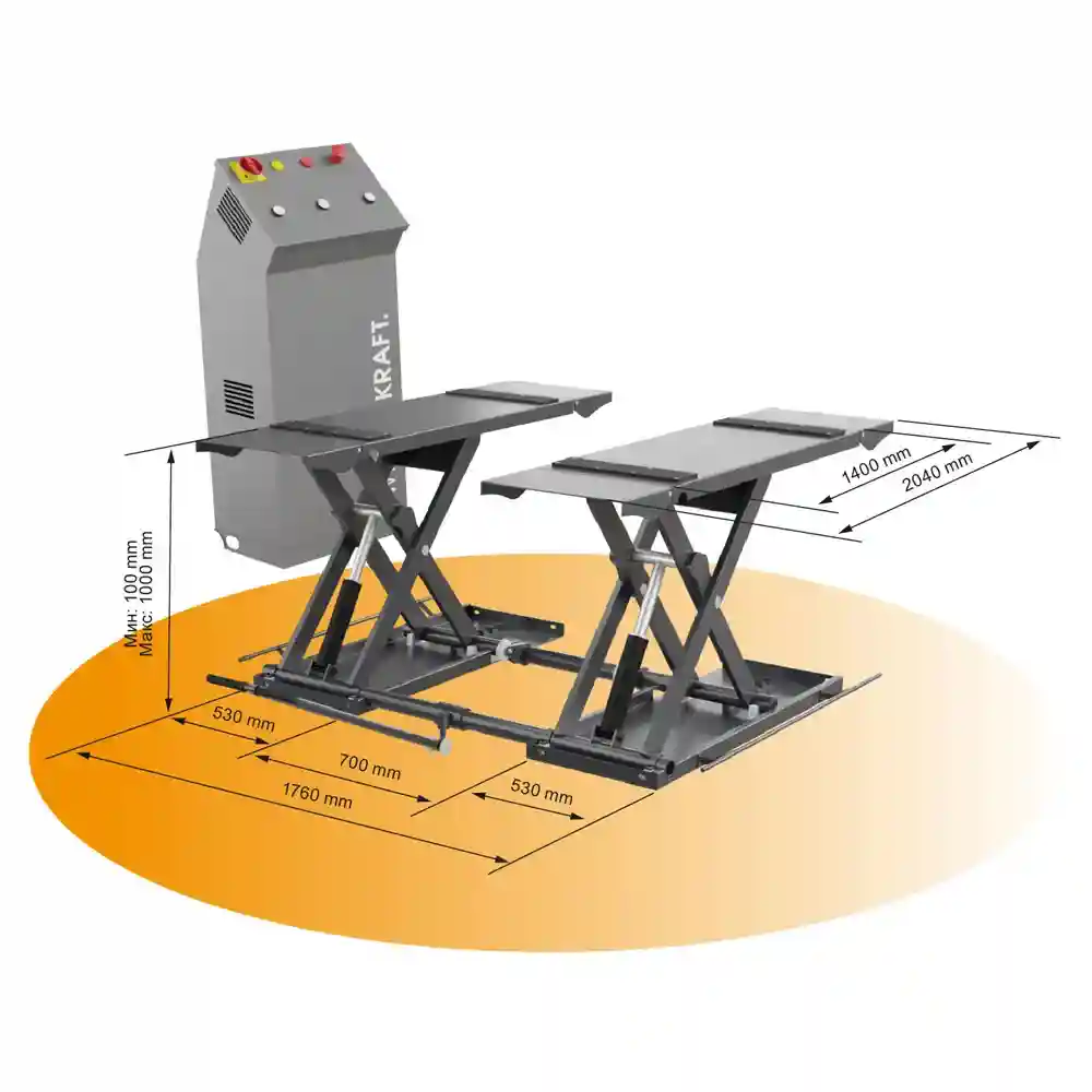 wdk-505z-777 Ножничный подъемник WDK-505Z