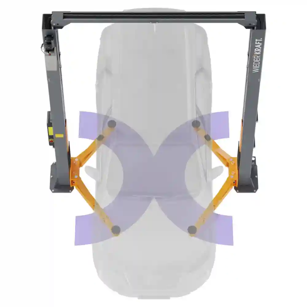 wdk-529e-3 Двухстоечный подъемник WDK-529E