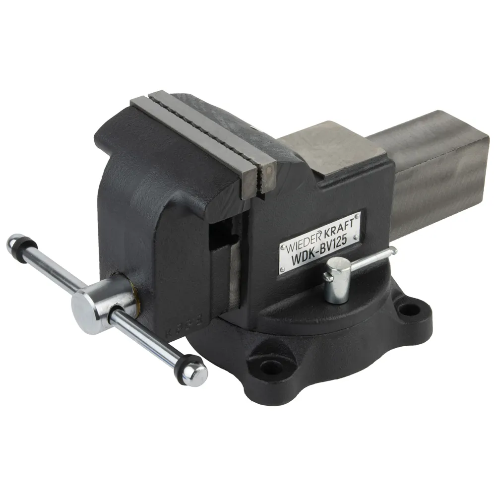 Поворотные слесарные тиски WDK-BV125