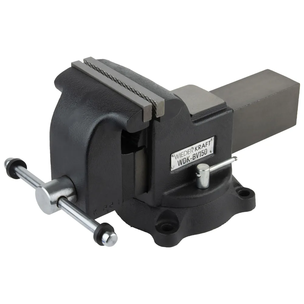Поворотные слесарные тиски WDK-BV150
