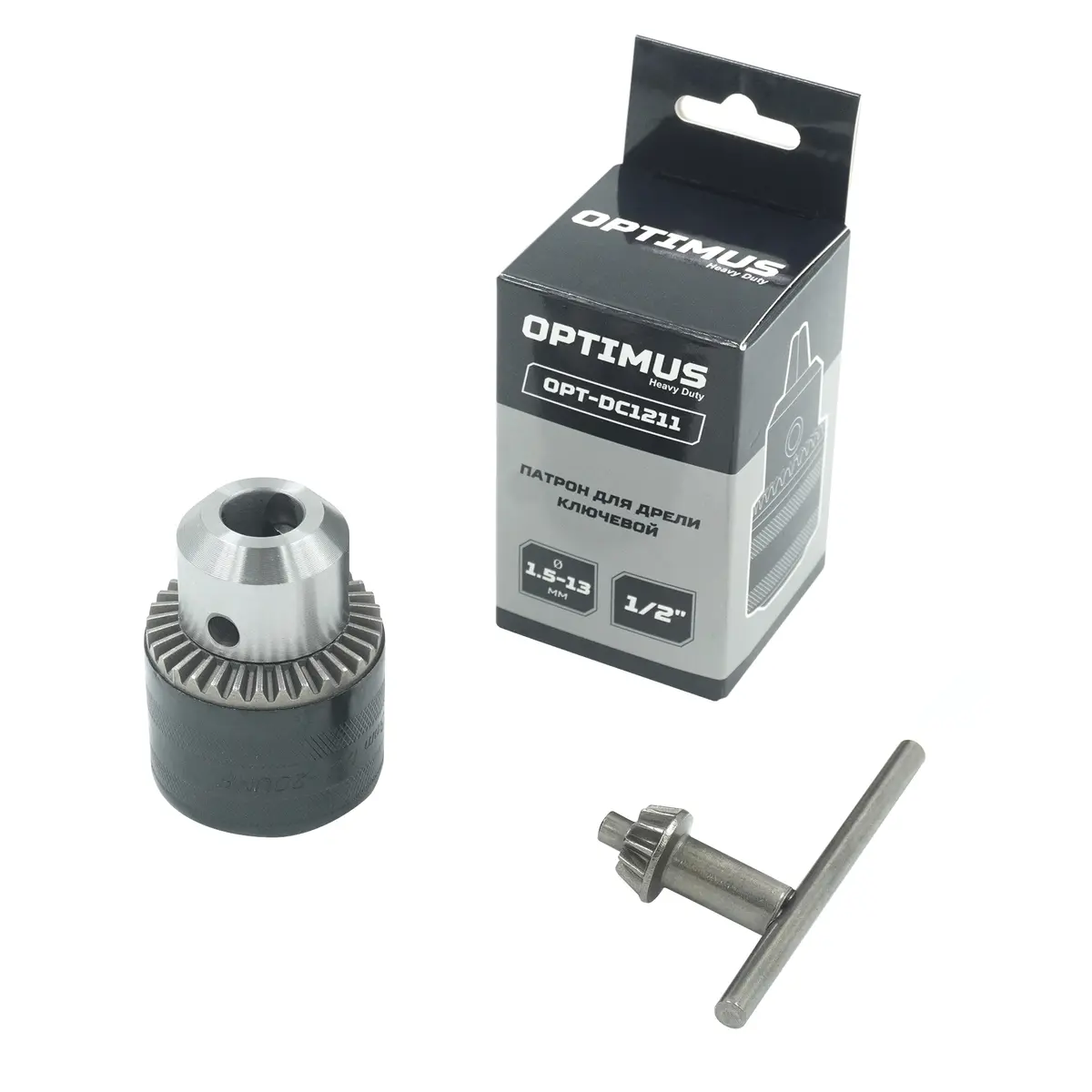 opt dc1211 patron klyuchevoy 1 2 1 5 13 mm патрон ключевой OPT-DC1211